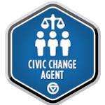 Civic Engagement Undergraduate Change Badge